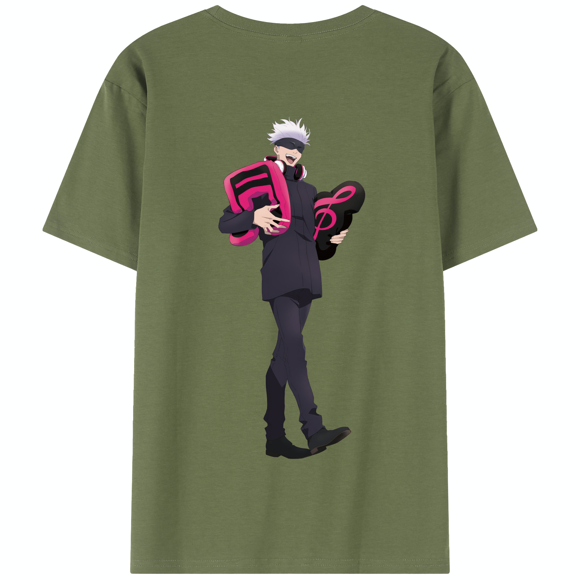 （画像用） 呪術廻戦 Jujutsu Kaisen 綿100％半袖Tシャツ（背面プリント）